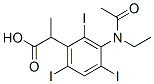 CAS#: 23279-50-7， 2-[3-(N-Ethylacetylamino)-2,4,6-Triiodophenyl]Propionic Acid