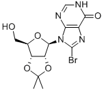 CAS#: 23339-40-4， 8-Bromo-2',3'-O-(1-Methylethylidene)-Inosine