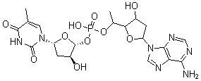 CAS#: 23339-47-1， 2'-Deoxyadenylyl-(3'-5')-Thymidine