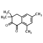 CAS#: 23342-28-1， 3,3,6,8-Tetramethyl-3,4-Dihydro-1,2-Naphthalenedione