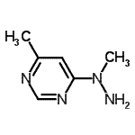 CAS#: 23372-26-1， 4-Methyl-6-(1-Methylhydrazino)Pyrimidine