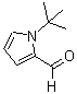 structure of CAS# 23373-78-6, 1-(2-Methyl-2-Propanyl)-1H-Pyrrole-2-Carbaldehyde;1-(tert-butyl)-1H-pyrrole-2-carbaldehyde;1-tert-Butyl-1H-pyrrole-2-carbaldehyde;BAS 12764506