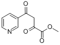 structure of CAS# 23424-36-4, alpha,gamma-Dioxo-3-Pyridinebutanoicacid Methyl Ester;Methyl 4-Hydroxy-2-Oxo-4-Pyridin-3-Ylbut-3-Enoate;Methyl (Z)-4-Hydroxy-2-Oxo-4-(3-Pyridyl)But-3-Enoate;Methyl 4-Hydroxy-2-Oxo-4-(3-Pyridyl)But-3-Enoate