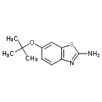CAS#: 235101-28-7， 6-[(2-Methyl-2-Propanyl)Oxy]-1,3-Benzothiazol-2-Amine