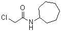 structure of CAS# 23511-50-4, 2-Chloro-N-Cycloheptylacetamide;MFCD01343566;ZINC05382511