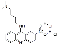 CAS#: 23541-82-4， 9-((4-(Dimethylamino)Butyl)Amino)-2-Nitroacridine Dihydrochloride