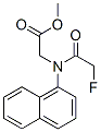 CAS 登录号:23554-61-2, N-(氟乙酰基)-N-(1-萘基)甘氨酸甲酯