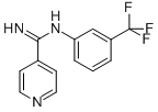 CAS#: 23565-12-0， N-[3-(Trifluoromethyl)phenyl]-4-Pyridinecarboximidamide