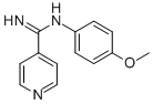 CAS#: 23565-15-3， N-(4-Methoxyphenyl)Isonicotinamidine