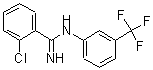 CAS#: 23573-57-1， N-(3-Trifluoromethylphenyl)-2-chlorobenzamidine