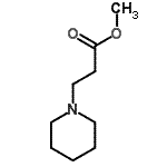 structure of CAS# 23573-93-5, Methyl 3-(1-Piperidinyl)Propanoate;3-Piperidin-1-yl-propanoic acid methyl ester;methyl 3-(1-piperidinyl)propanoate;Methyl 3-(1-piperidinyl)propanoate #