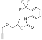 CAS#: 23598-61-0， 5-[(2-Propynyloxy)Methyl]-3-[2-(Trifluoromethyl)Phenyl]-2-Oxazolidinone