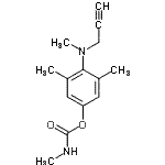 CAS#: 23623-49-6， 3,5-Dimethyl-4-[Methyl(2-Propyn-1-Yl)Amino]Phenyl Methylcarbamate