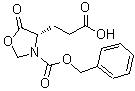 structure of CAS# 23632-67-9, 3-{(4S)-3-[(Benzyloxy)Carbonyl]-5-Oxo-1,3-Oxazolidin-4-Yl}Propanoic Acid;(S)-(+)-3<wbr>-(BENZYLO<wbr>XYCARBONY<wbr>L)-5-OXO-<wbr>4-OXAZOLI<wbr>DINEPROPI<wbr>ONICACID;(S)-3-Benzyloxycarbonyl-5-oxo-4-oxazolidinepropanoic Acid;(S)-3-CBZ-4-(2-CARBOXYETHYL)-5-OXOOXAZOLIDINE