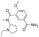 CAS#: 23694-34-0， 3-[(1-Ethyl-2-Pyrrolidinyl)Methylcarbamoyl]-4-Methoxybenzamide