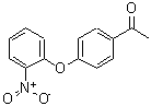 structure of CAS# 23699-40-3, 1-[4-(2-Nitrophenoxy)Phenyl]Ethanone;1-[4-(2-nitrophenoxy)phenyl]ethan-1-one;ZINC08079695