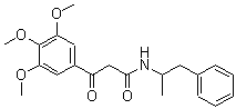 CAS#: 23771-15-5， N-(alpha-Methylphenethyl)-2-(3,4,5-Trimethoxybenzoyl)Acetamide