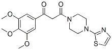 CAS#: 23776-36-5， 1-(2-Thiazolyl)-4-[3-(3,4,5-Trimethoxyphenyl)-1,3-Dioxopropyl]Piperazine