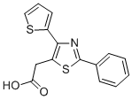CAS#: 23821-62-7， (2-Phenyl-4-Thiophen-2-Yl-Thiazol-5-Yl)-Acetic Acid