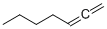 CAS 登录号：2384-90-9， 庚-1,2-二烯