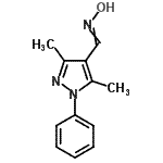 CAS#: 23890-08-6， 1-(3,5-Dimethyl-1-Phenyl-1H-Pyrazol-4-Yl)-N-Hydroxymethanimine