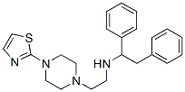 CAS#: 23892-57-1， 1-[2-[(1,2-Diphenylethyl)Amino]Ethyl]-4-(2-Thiazolyl)Piperazine