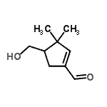 CAS#: 239085-68-8， 4-(Hydroxymethyl)-3,3-Dimethyl-1-Cyclopentene-1-Carbaldehyde