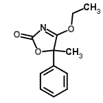 CAS 登录号：239092-64-9， 4-乙氧基-5-甲基-5-苯基-1,3-恶唑-2(5H)-酮