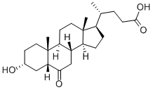 CAS#: 2393-61-5， (3a,5b)-3-Hydroxy-6-oxo-Cholan-24-oic acid