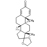 CAS#: 2398-63-2， (8R,9S,10R,13S,14S)-10,13-Dimethyl-7,8,9,10,11,12,13,14,15,16-Decahydrospiro[Cyclopenta[a]Phenanthrene-17,2'-[1,3]Dioxolan]-3(6H)-One