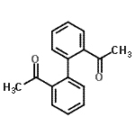 CAS#: 24017-95-6， 1,1'-(2,2'-Biphenyldiyl)Diethanone