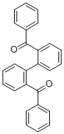 结构式 CAS# 24018-00-6, 1,1'-[1,1'-联苯]-2,2'-二基二[1-苯基-甲酮]