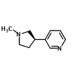 CAS#: 240423-89-6， 3-[(3R)-1-Methyl-3-Pyrrolidinyl]Pyridine