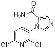 CAS#: 240815-51-4， 1-(2,6-Dichloro-3-Pyridinyl)-1H-Imidazole-5-Carboxamide