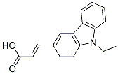 CAS#: 24122-82-5， (2E)-3-(9-Ethyl-9H-Carbazol-3-Yl)Acrylic Acid