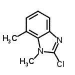 CAS#: 24133-82-2， 2-Chloro-1,7-Dimethyl-1H-Benzimidazole