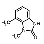 CAS#: 24133-89-9， 1,7-Dimethyl-1,3-Dihydro-2H-Benzimidazol-2-One