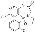 CAS 登录号：24166-13-0， 氯噁唑仑
