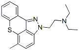 CAS#: 24167-33-7， 2-[2-(Diethylamino)ethyl]-5-methyl-2H-[1]Benzothiopyrano[4,3,2-cd]indazole