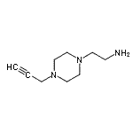 CAS#: 24201-64-7， 2-[4-(2-Propyn-1-Yl)-1-Piperazinyl]Ethanamine