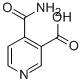 CAS#: 24202-75-3， 4-(Aminocarbonyl)-3-Pyridinecarboxylic acid