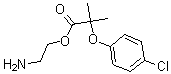 CAS#: 24215-47-2， alpha-(4-Chlorophenoxy)isobutyric acid 2-aminoethanol ester