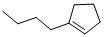 CAS 登录号：2423-01-0， 1-丁基环戊烯
