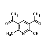CAS#: 24234-61-5， 1,1'-(2,6-Dimethyl-3,5-Pyridinediyl)Diethanone