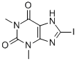 CAS#: 24255-56-9， 3,7-Dihydro-1,3-Dimethyl-8-Iodo-1H-Purine-2,6-Dione