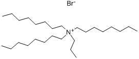 structure of CAS# 24298-17-7, Trioctylpropylammonium Bromide;Trioctyl-Propyl-Ammonium Bromide;Trioctyl-Propylammonium Bromide;Trioctyl-Propyl-Azanium Bromide