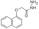 结构式 CAS# 24310-15-4, 2-(1-萘基氧基)-乙酰肼