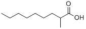 structure of CAS# 24323-21-5, 2-Methyl-Nonanoic Acid;2-Methylpelargonic Acid;Nonanoic Acid, 2-Methyl-;2-Methylnonan-1-Oic Acid