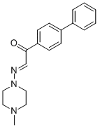 CAS#: 24342-47-0， alpha-[(4-Methyl-1-Piperazinyl)Imino]-4'-Phenylacetophenone