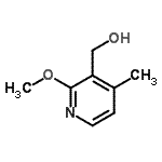 CAS#: 243469-62-7， (2-Methoxy-4-Methyl-3-Pyridinyl)Methanol